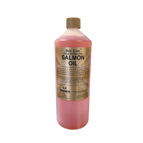 Gold Label Salmon Oil For Horses- 1 Litre 