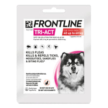 Load image into Gallery viewer, FRONTLINE Tri-Act Flea &amp; Tick Treatment for Dogs
