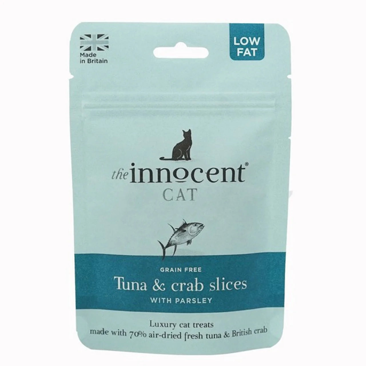 The Innocent Cat - Tuna & Crab Slices with Parsley - 70g