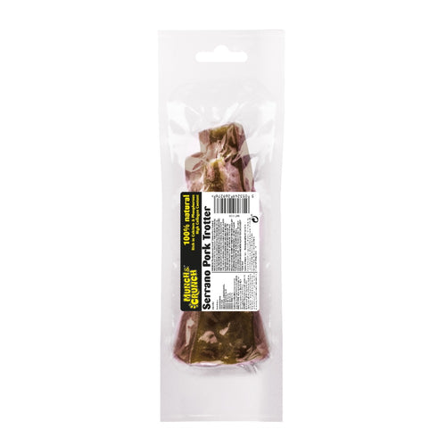 Munch & Crunch Serrano Pork Trotter Dog Treat 300g