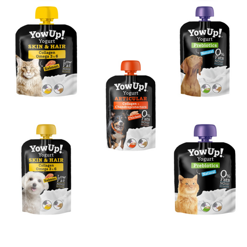 Yowup Dog or Cat Yogurt for Skin & Hair and Prebiotics 