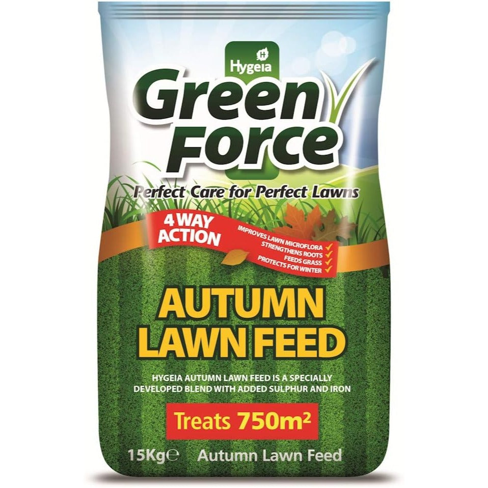 Green Force Autumn Lawn Feed 3kg & 10kg & 15kg