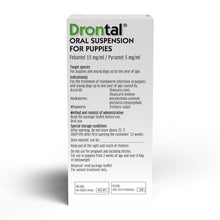 Load image into Gallery viewer, Drontal Puppy Liquid Wormer - All Sizes
