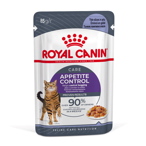 Royal Canin Appetite Control Care in Jelly Adult Wet Cat Food For Cats 12 x 85g