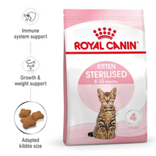 Load image into Gallery viewer, Royal Canin Sterilised Kitten Food
