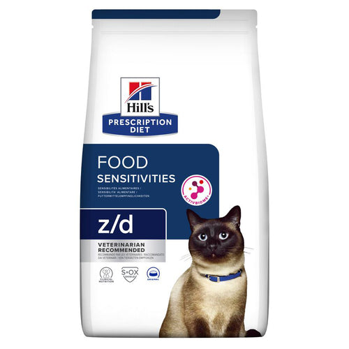 Hill's Prescription Diet z/d Food Sensitivities Dry Cat Food 6kg Bag