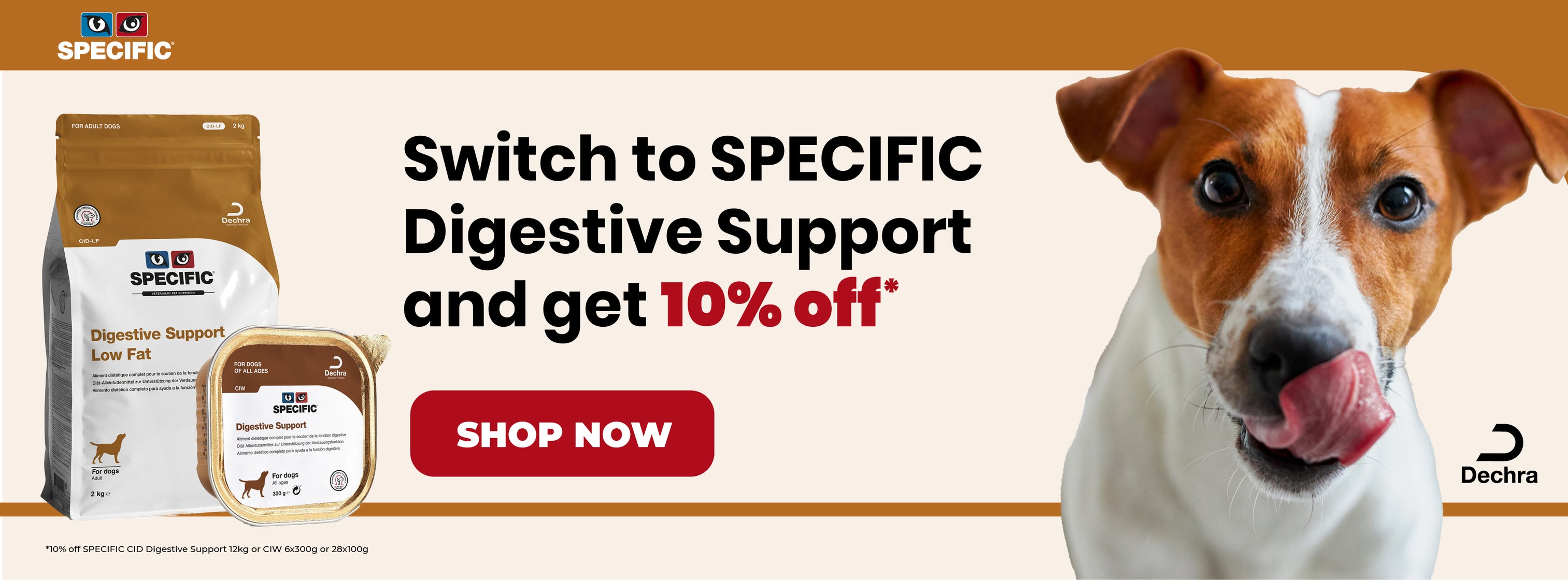 Dechra Digestive Support Dog Food Offer