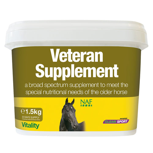 NAF Veteran Supplement For Older Horses 1.5/3kg