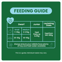 Load image into Gallery viewer, Burgess Excel Rabbit Food Nuggets For Junior &amp; Dwarf Breeds With Mint
