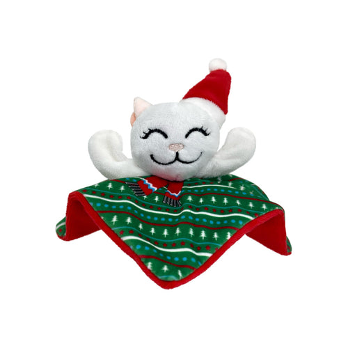 KONG Holiday Crackles Santa Kitty