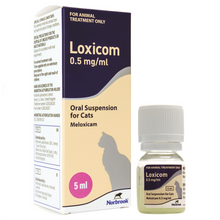 Load image into Gallery viewer, Loxicom (Meloxicam 0.5mg/ml) Oral Suspension for Cats
