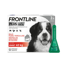 Load image into Gallery viewer, Frontline Plus Flea &amp; Tick Treatment For Cats &amp; Dogs
