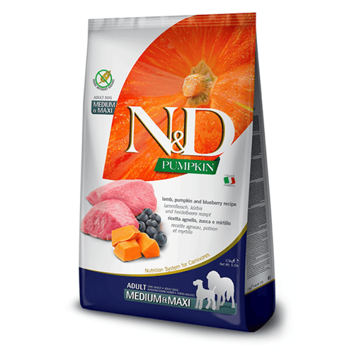 N&D Pumpkin Dog Lamb/Blueberry Medium/Maxi