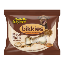 Load image into Gallery viewer, Munch &amp; Crunch Bikkies Dog Treats - Bites, Gravy Bones, Meaty Rolls
