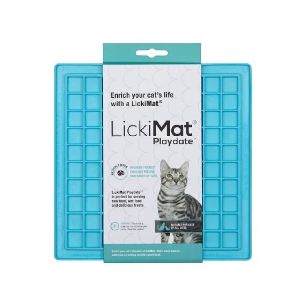 Lickimat Playdate Treat Interactive Mat Boredom Buster - All Colours