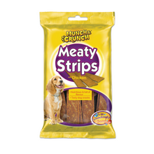 Load image into Gallery viewer, Munch &amp; Crunch Meaty Strips Various Flavours &amp; Pack Sizes
