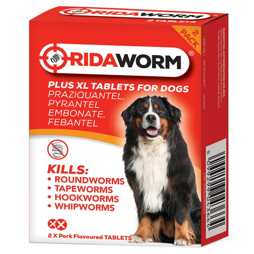 Ridaworm Plus Tablets XL Dog