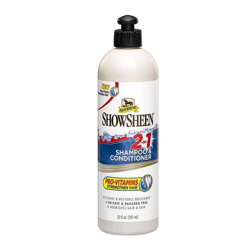 Absorbine Showsheen 2-In-1 Shampoo & Conditioner 591ml