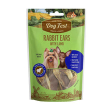 Load image into Gallery viewer, Pet Fest Dog Fest Treats Rabbit Ears 3 Flavours Single/10 Pack
