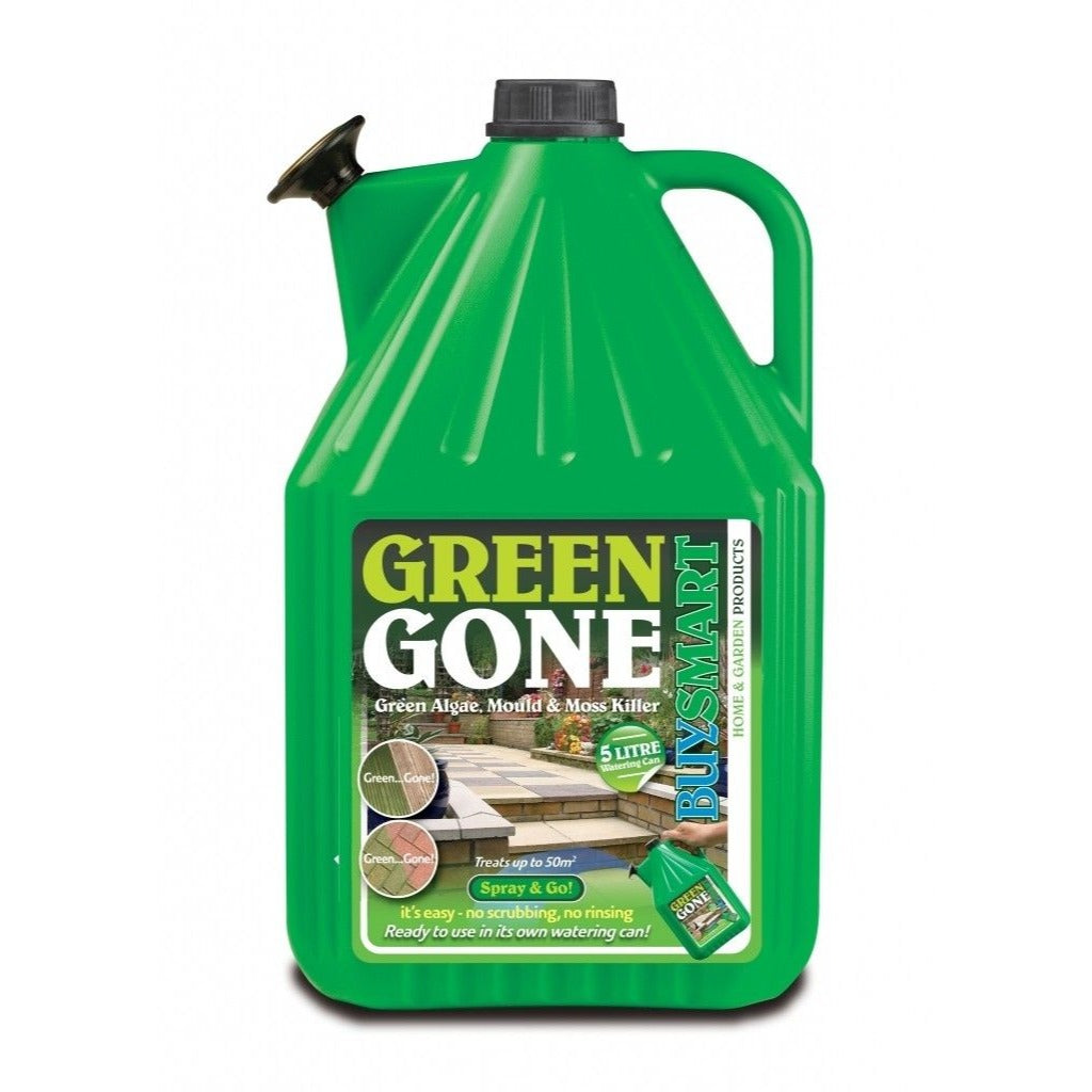 Green Gone RTU 750ml Trigger Spray & 5ltr Watering Can + Concentrate 2.5 & 5L