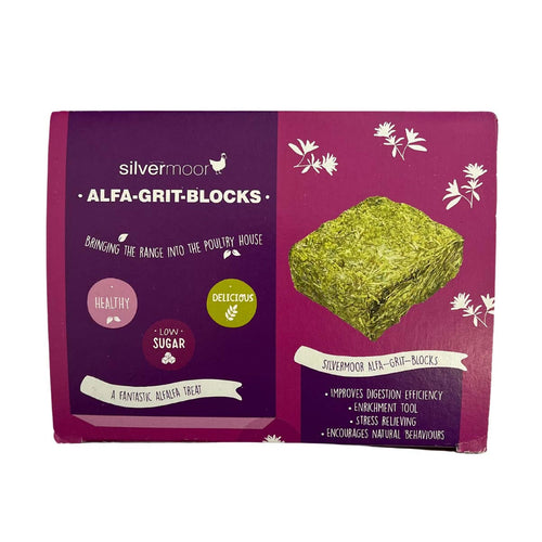 Silvermoor Alfa-Grit-Blocks For Poultry 1kg