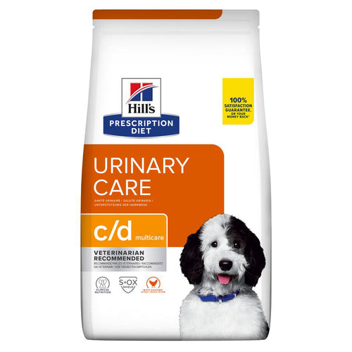 Hill's Prescription Diet c/d Multicare Urinary Care Dry Dog Food with Chicken 12kg Bag