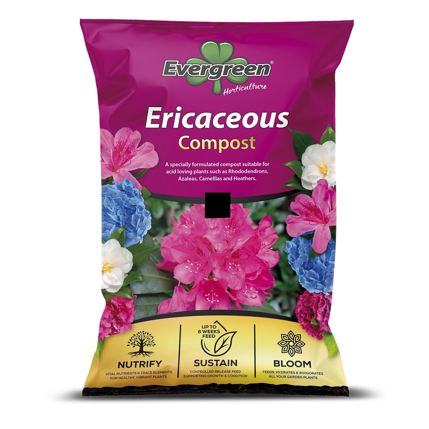 Evergreen Ericaceous Compost 40/60 Litre