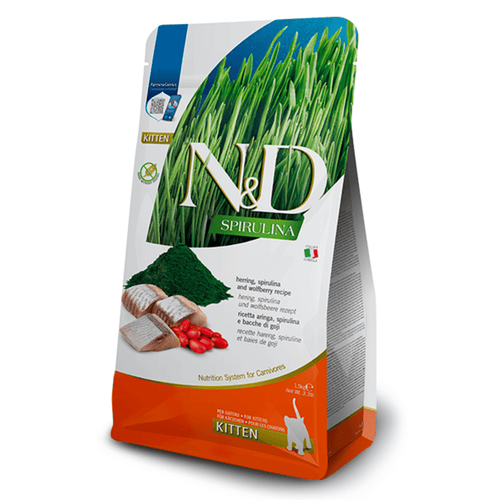 N&D Spirulina Kitten Herring 1.5kg