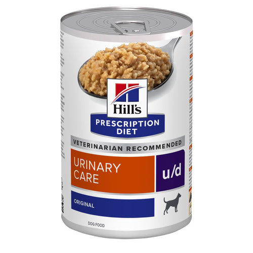 Hill's Prescription Diet u/d Urinary Care Wet Dog Food 12x370g Can