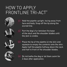 Load image into Gallery viewer, FRONTLINE Tri-Act Flea &amp; Tick Treatment for Dogs
