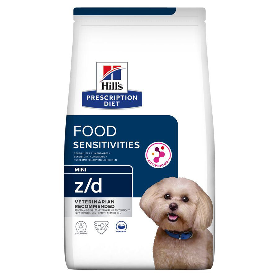 Hill's Prescription Diet z/d Mini Food Sensitivities Dry Dog Food 6kg Bag