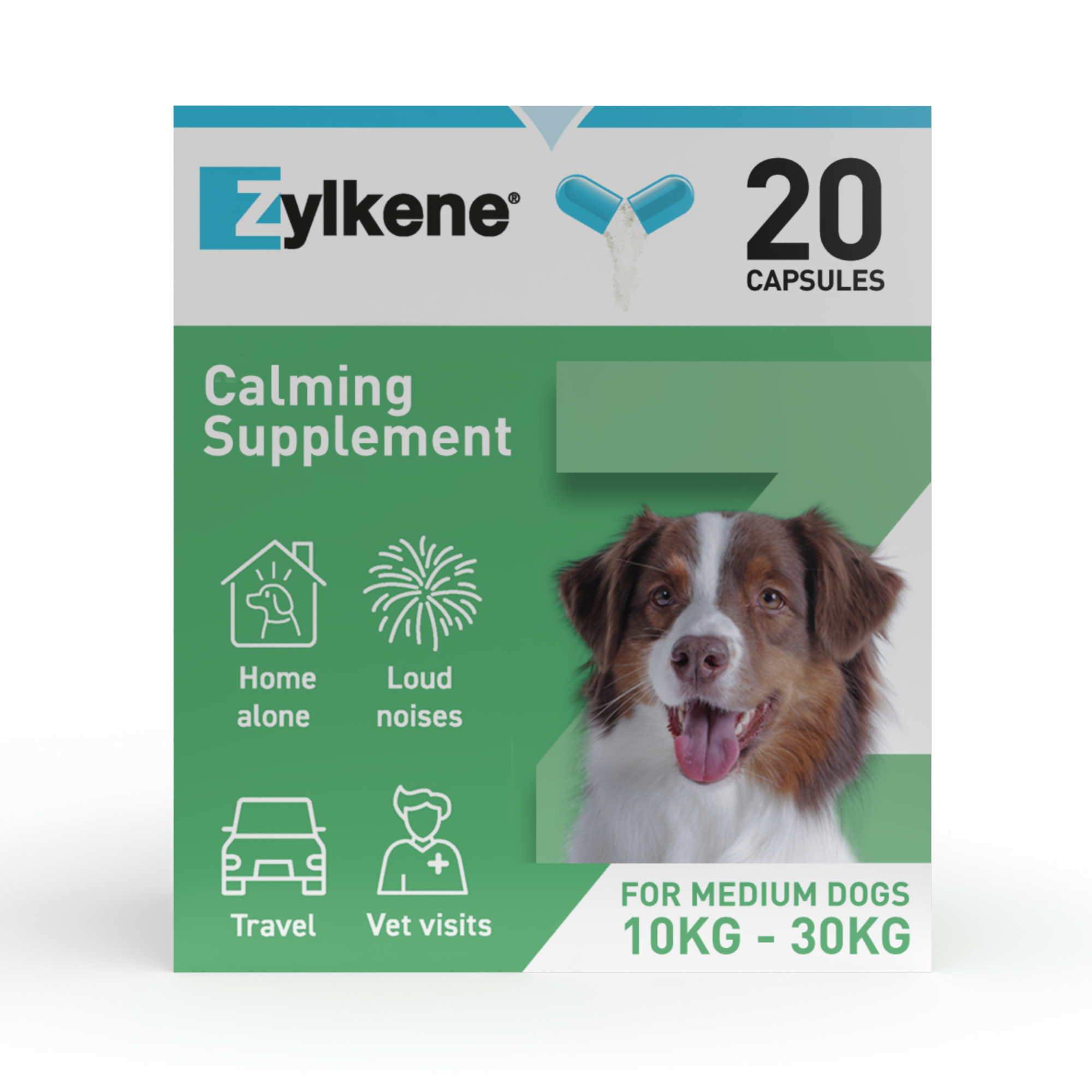 Zylkene Calming Supplement for Dogs 10-30kg