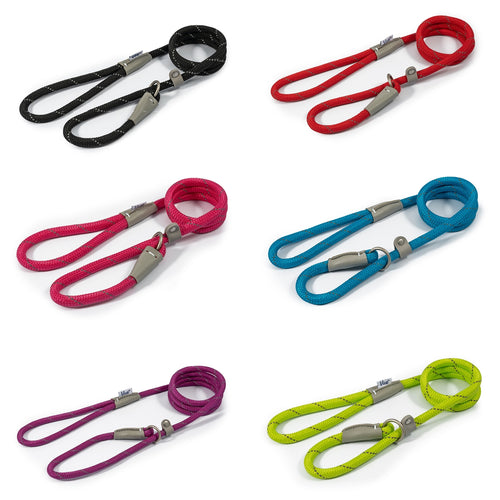 Viva Rope Slip Lead For Dogs Various Colours 120cm x 1cm