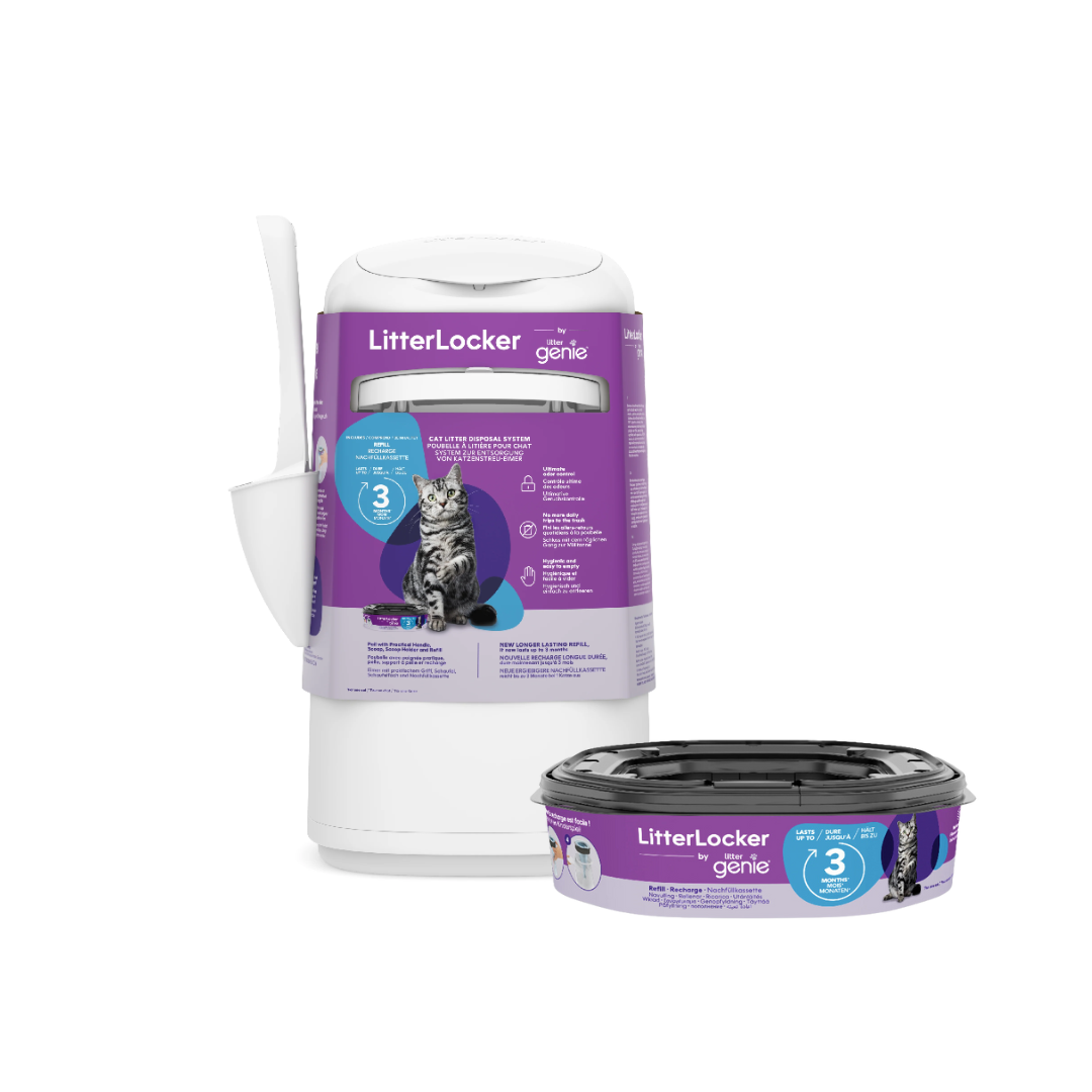 LitterLocker by Litter Genie Bin With Extra Refill