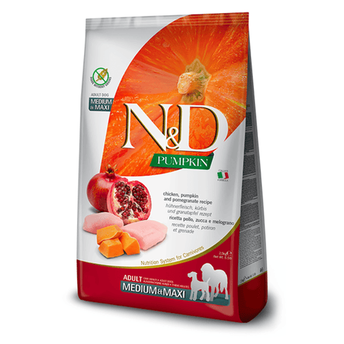 N&D Pumpkin Dog Chicken/Pomegranate Medium/Maxi