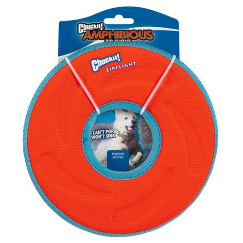 Chuckit! Zipflight Frisbee Toy For Dogs Medium 21cm