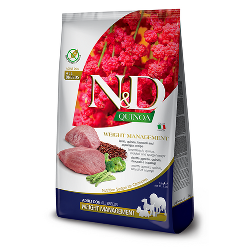 N&D Quinoa Dog Weight Lamb/Broccoli 2.5kg