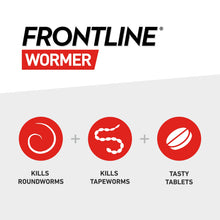 Load image into Gallery viewer, Frontline Wormer Tablets For Cats &amp; Dogs x 2 Tablets
