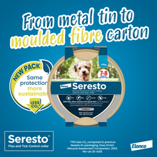 Load image into Gallery viewer, Seresto Flea &amp; Tick Control Collars For Dogs &amp; Cats - Sustainable Packaging
