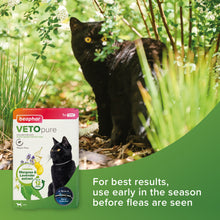 Load image into Gallery viewer, Beaphar VETOpure Reflective Collar For Cats Plant-Based Protection Repels Fleas
