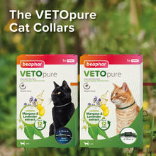 Load image into Gallery viewer, Beaphar VETOpure Reflective Collar For Cats Plant-Based Protection Repels Fleas
