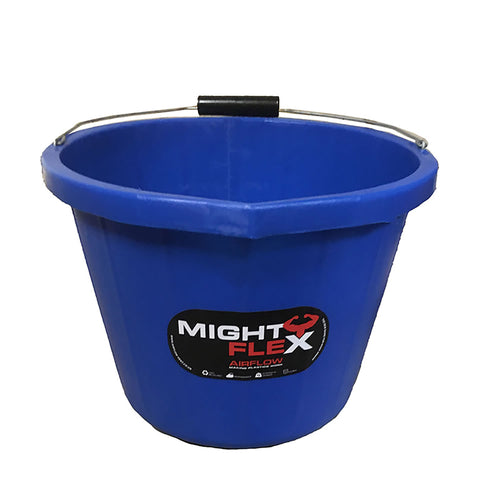 Mightyflex Heavy Duty Multi Purpose Bucket Blue 15L