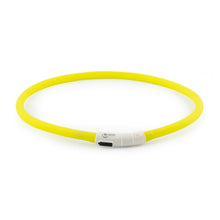 Load image into Gallery viewer, Rechargeable Flashing Band Yellow/Orange
