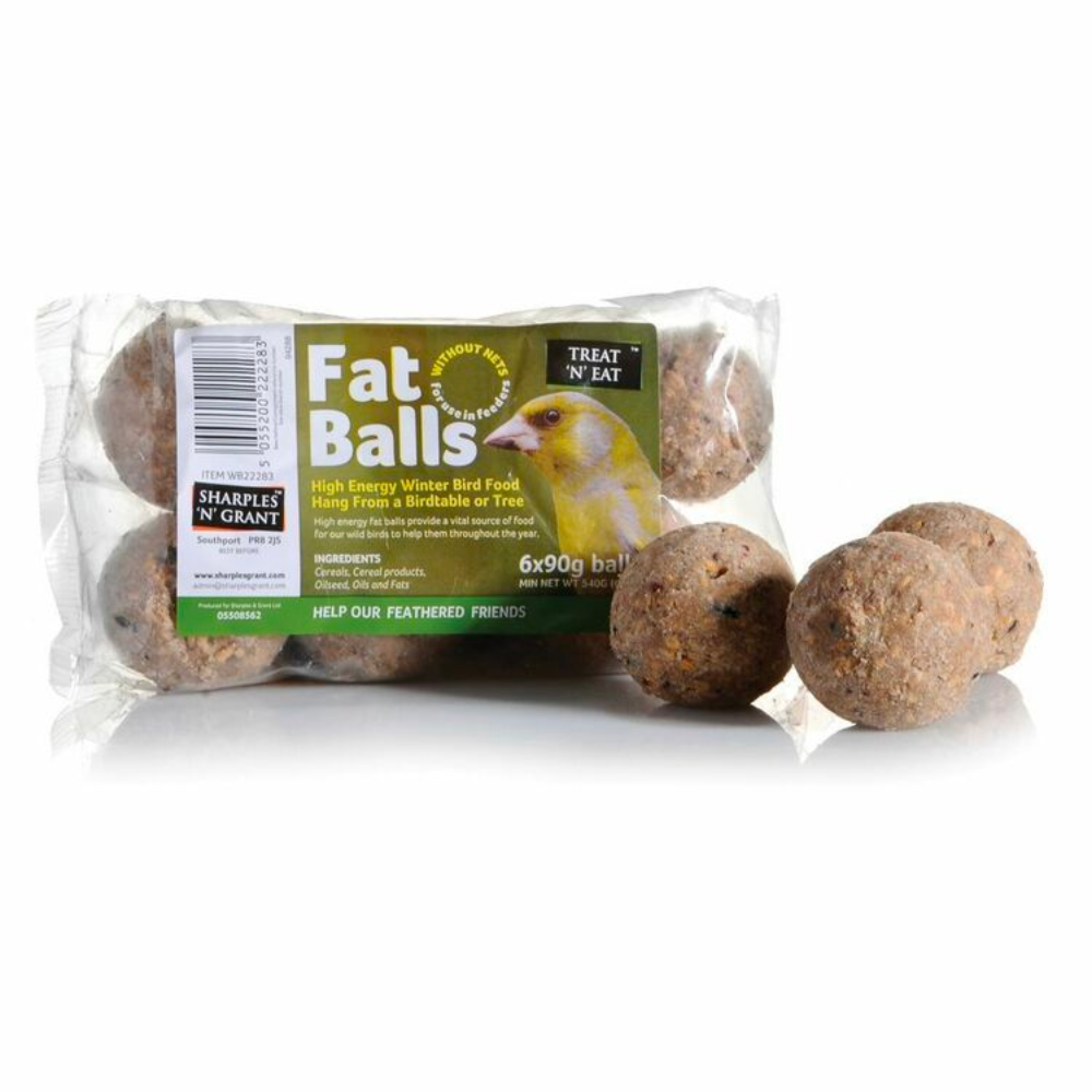 Treat 'N' Eat Fat Balls No Net 6 Pack, 6x90g