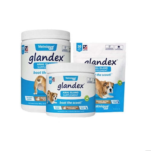 Glandex Soft Peanut Butter Chews For Anal Gland Problems In Cats & Dogs