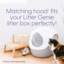 Load image into Gallery viewer, Litter Genie Cat Litter Box Grey with Scoop and Box Hood
