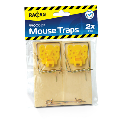 Lodi Racan Wooden Mouse Traps 2 Pack