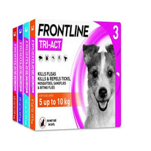 Load image into Gallery viewer, FRONTLINE Tri-Act Flea &amp; Tick Treatment for Dogs
