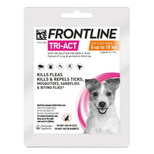 Load image into Gallery viewer, FRONTLINE Tri-Act Flea &amp; Tick Treatment for Dogs
