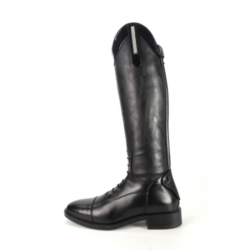 Brogini Como Piccino YR Boots Child Black Patent